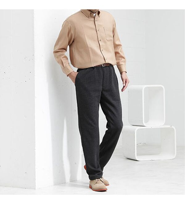 「【３本組】そのままお出かけジャージパンツ（メンズフルレングスパンツ）」｜詳細画像