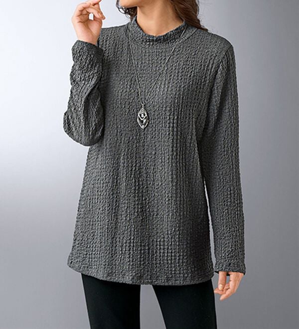 BELLUNA（ベルーナ）の「ロービングツイード素材切替ジャケットアンサンブル（その他ジャケット）」｜詳細画像