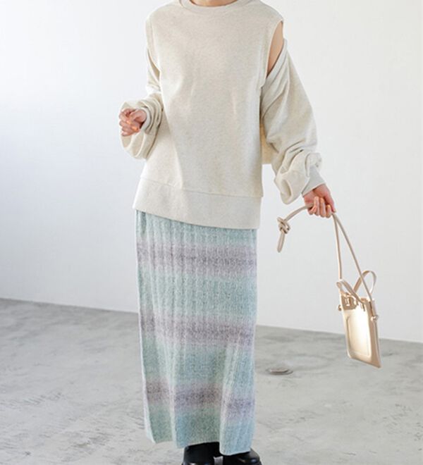 GeeRA（ジーラ）の「ボレロセット着回しスウェット（トレーナー・スウェット）」｜詳細画像