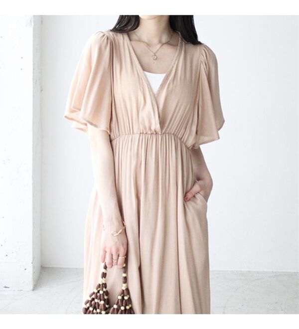 GeeRA（ジーラ）の「バックオープンロングワンピース（ロングワンピース）」｜詳細画像