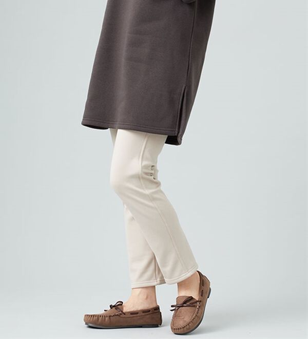 BELLUNA（ベルーナ）の「あったか裏起毛！ホカロンパンツ（フルレングスパンツ）」｜詳細画像