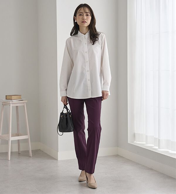 BELLUNA（ベルーナ）の「ウルトラ美脚ストレッチ多機能パンツ（フルレングスパンツ）」｜詳細画像