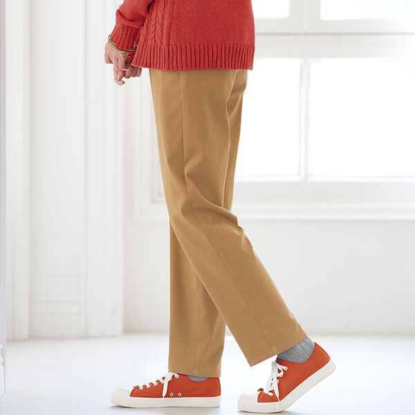 裏起毛あったかゆるスマートパンツ - ベルーナ【公式】