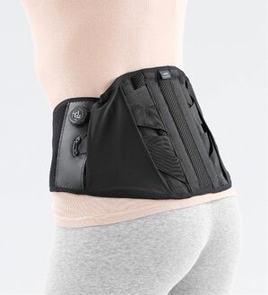 「＜Ａｌｐｅｎ＞ＴＧＦダイヤル式サポーター（サポーター・肩腰膝ケア）」｜ブラック