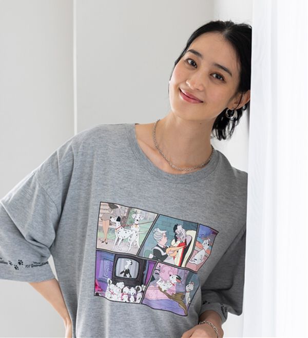 「＜Ｄｉｓｎｅｙ＞ディズニー映画ＰＨＯＴＯ風Ｔシャツ（チュニック）」｜詳細画像