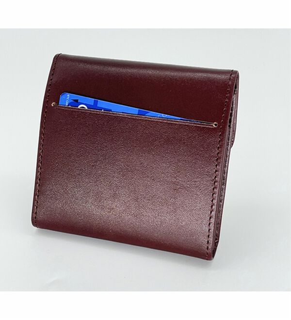 BELLUNA（ベルーナ）の「牛革コインスルーコンパクト機能財布（財布・パスケース）」｜詳細画像