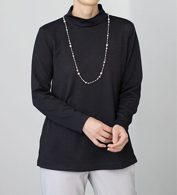 ルフラン（ルフラン）の「日本製　ニットちりめんアンサンブル（アンサンブル）」｜詳細画像