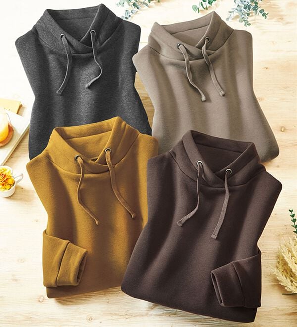 ルフラン（ルフラン）の「【４色組】軽やかぽっかぽかトレーナー（トレーナー・スウェット）」｜詳細画像