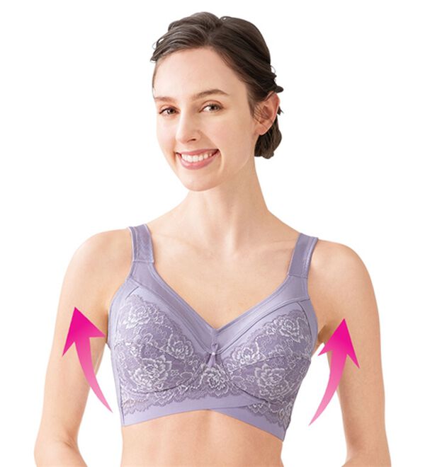 LAVIENNE（ラヴィエンヌ）の「【５色組】グラマーさんのしっかり支えるブラ（ブラジャー）」｜詳細画像