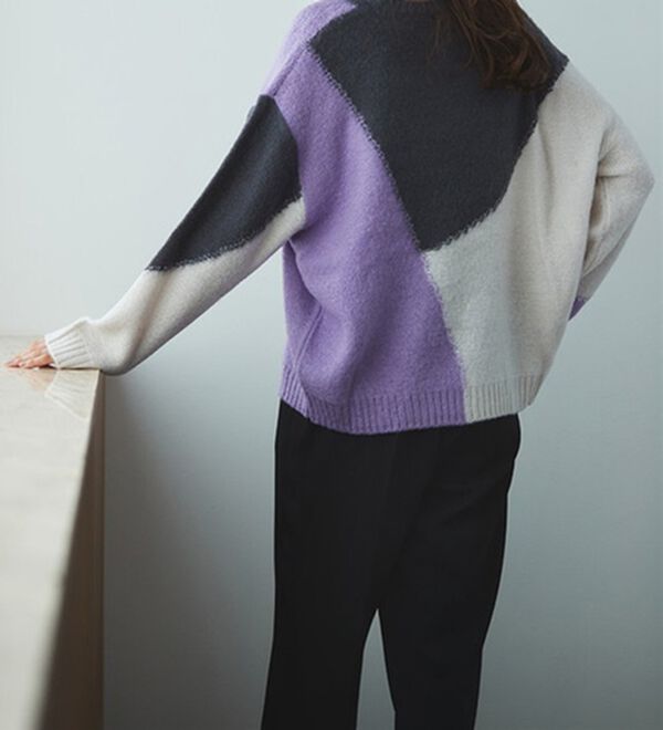 PRADA ニットビスチェ パープルカラー PRADA ニットビスチェ パープルカラー