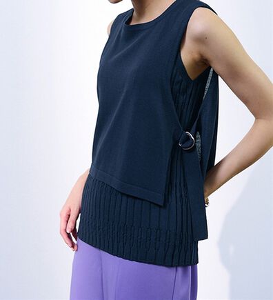 RANAN（ラナン）の「サマーニットベストアンサンブル（アンサンブル）」