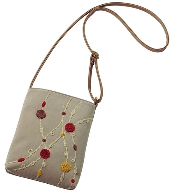 BELLUNA（ベルーナ）の「ポコポコ刺しゅうショルダー（ハンドバッグ）」｜詳細画像