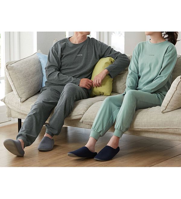 「肌に優しい綿１００％なめらかスムースパジャマ（メンズルームウェア）」｜詳細画像