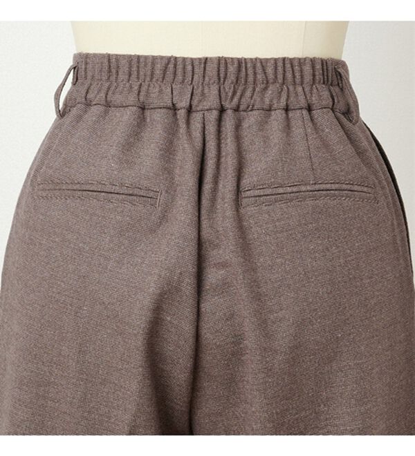 RANAN（ラナン）の「静電気防止・抗菌防臭！キレイ見えにこだわったワイドパンツ（フルレングスパンツ）」｜詳細画像