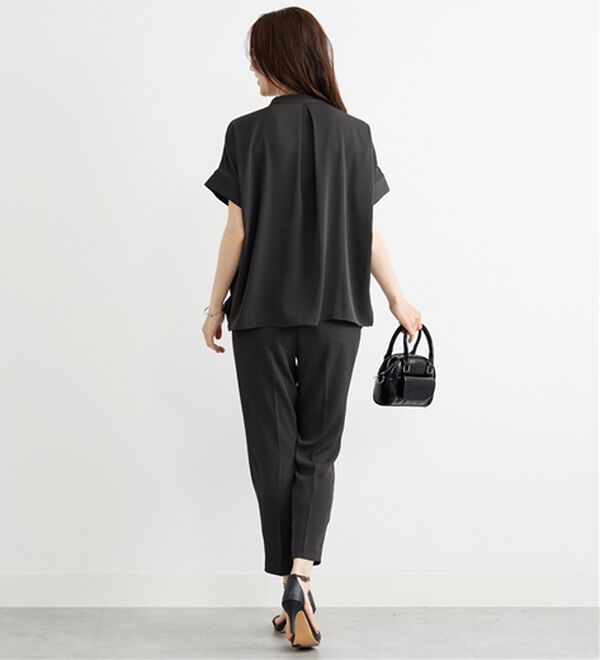 BELLUNA（ベルーナ）の「〈オフィス対応〉スキッパーブラウス（ブラウス）」｜詳細画像