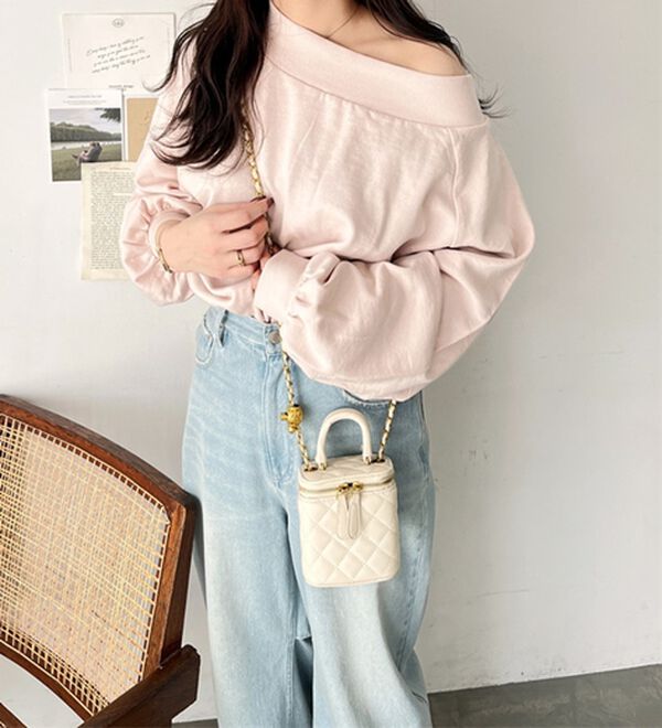 新色追加】オフショルスウェット - ベルーナ【公式】