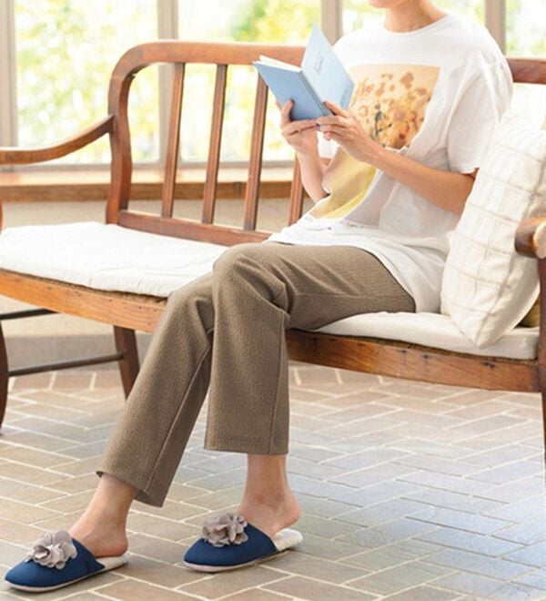 ルフラン（ルフラン）の「【３本組】ジャージみたいなはき心地！さらり快適パンツ（フルレングスパンツ）」｜詳細画像