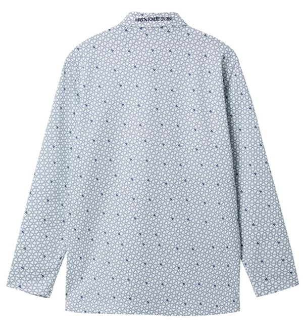 「ＬＣＳ）トライアングルプリント長袖シャツ（メンズポロシャツ）」｜詳細画像