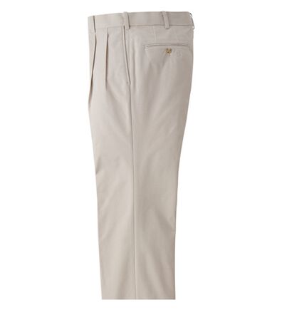 「裾上げ済コットンタッチスラックス　ツータック（メンズスラックス）」