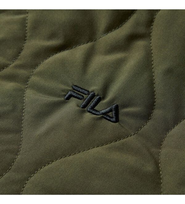 RANAN（ラナン）の「【新色追加】＜ＦＩＬＡ＞裏ボアフリースキルトコート（ハーフコート）」｜詳細画像