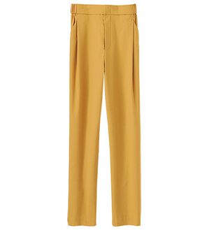 BELLUNA（ベルーナ）の「綿麻混ゆったりパンツ（フルレングスパンツ）」｜詳細画像