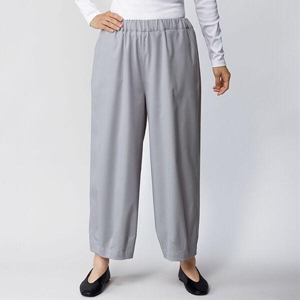 BELLUNA（ベルーナ）の「バルーンデザインパンツ（フルレングスパンツ）」｜ライトグレー