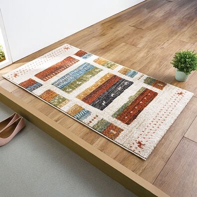 「トルコ製抗菌防臭・消臭ウィルトン織玄関マット（玄関マット）」