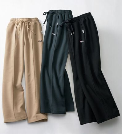 ルフラン（ルフラン）の「【３本組】＜ＦＩＬＡ＞のびるセミワイドパンツ（その他パンツ）」