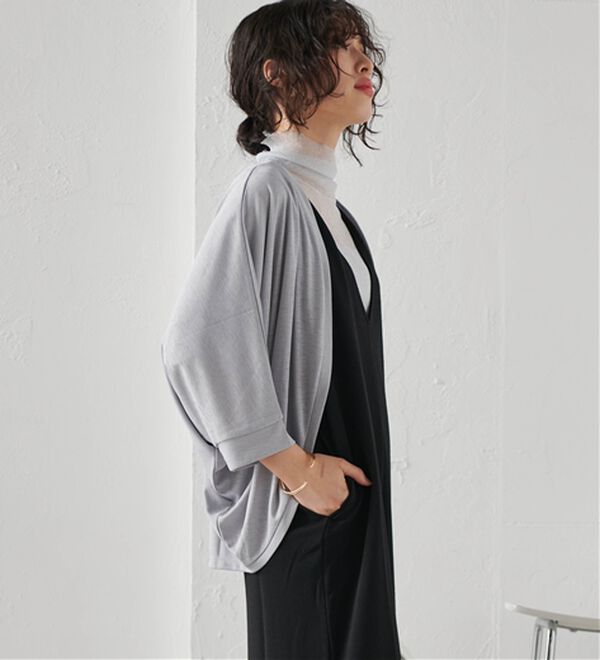 RANAN（ラナン）の「カットソードルマンカーディガン（ニットカーディガン）」｜詳細画像