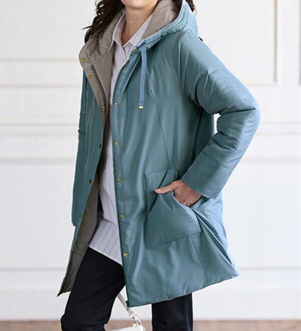 BELLUNA（ベルーナ）の「【Ａｉｒｙ＆Ｗａｒｍ】エアリーライトウォームコート（ハーフコート）」｜詳細画像