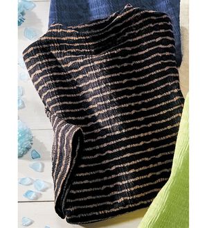 ルフラン（ルフラン）の「涼やかジャカード柄プルオーバー（カットソー）」｜黒系