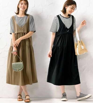 ルフラン（ルフラン）の「【２色組】サッと着るだけ！ゆるっと可愛いワンピース（その他ワンピース）」