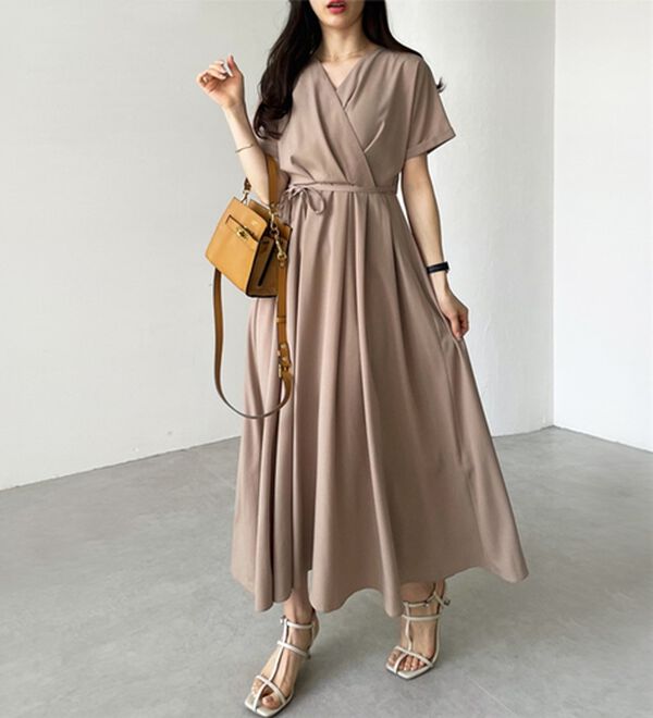 GeeRA（ジーラ）の「カシュクールフレアーワンピース（その他ワンピース）」｜詳細画像