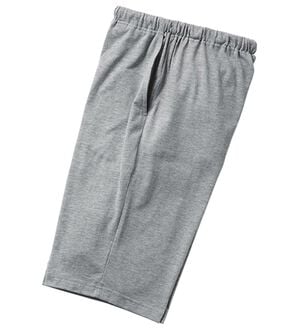 「コスパ良好！パンツ（メンズルームウェア）」｜グレー ハーフパンツ