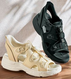 ルフラン（ルフラン）の「立ったまま履ける！スポーツサンダル（サンダル・ミュール）」｜詳細画像