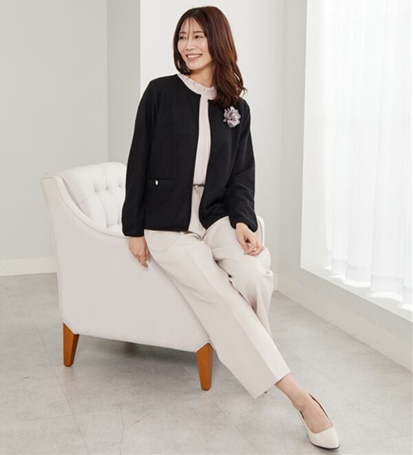 BELLUNA（ベルーナ）の「＜Ｃ／Ｓ＞ツイード調ジャケット（その他ジャケット）」｜詳細画像