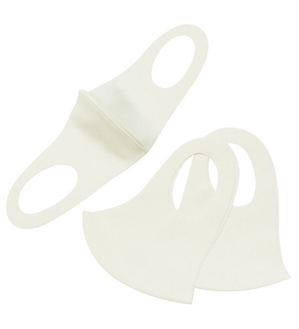 「日本製 冷感抗ウイルスＵＶ洗えるマスク（3枚組・15枚組・30枚組・45枚組）（衛生用品・マスク）」｜オフホワイト