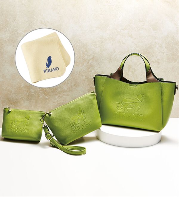 「【４点セット】＜ＦＩＲＡＮＯ＞ホースロゴバッグ（その他バッグ）」｜詳細画像