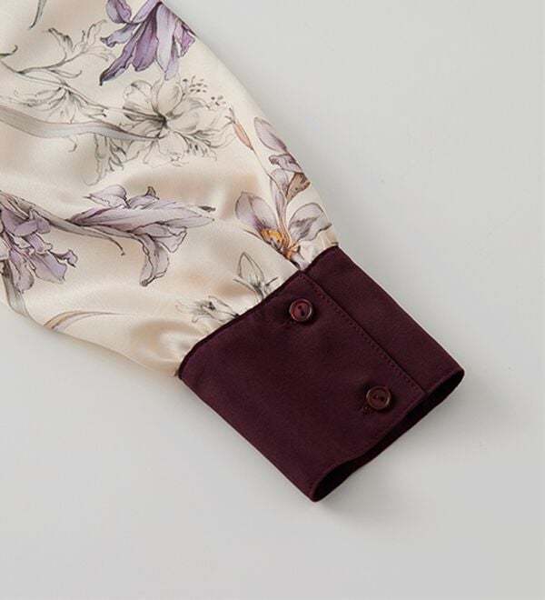 RANAN（ラナン）の「レトロフラワーシャツワンピース（プリントワンピース）」｜詳細画像