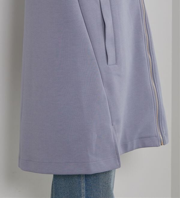 BELLUNA（ベルーナ）の「衿デザインロング丈パーカー（パーカー）」｜詳細画像