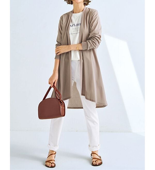 BELLUNA（ベルーナ）の「＜日本製＞マルチ機能ロングカーディガン（その他カーディガン）」｜詳細画像