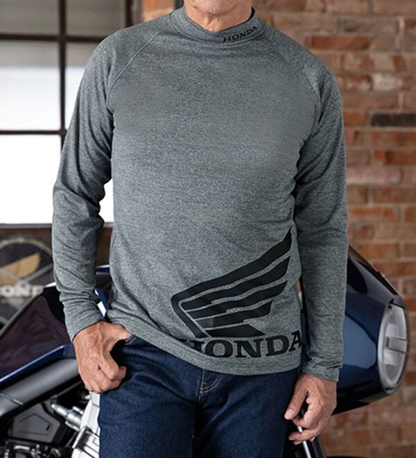 「＜ＨＯＮＤＡ＞ビッグロゴ防風インナー（メンズ肌着・インナーウェア）」｜詳細画像