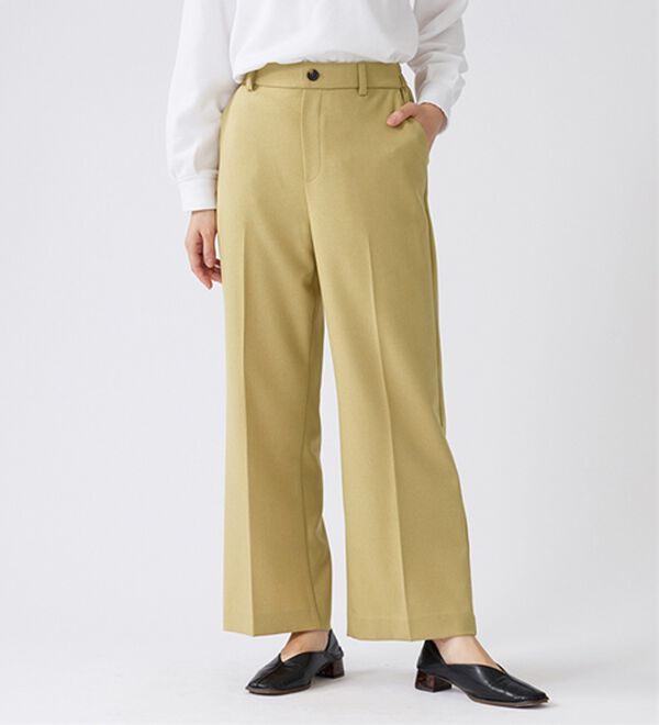 BELLUNA（ベルーナ）の「【Ｗｏｏｌｉｓｈ】美脚ワイドパンツ（ワイドパンツ・ガウチョ）」｜詳細画像