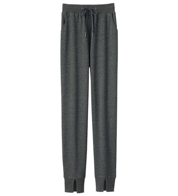 BELLUNA（ベルーナ）の「裏サラメッシュ！イージーパンツ（その他パンツ）」｜チャコール