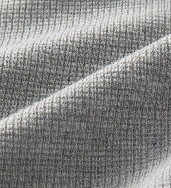 GeeRA（ジーラ）の「ハーフジップワッフルパーカー（パーカー）」｜詳細画像