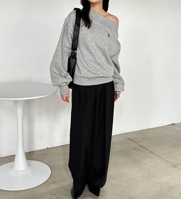 RANAN（ラナン）の「＜U.S.P＞ワンショルスウェット（トレーナー・スウェット）」｜詳細画像