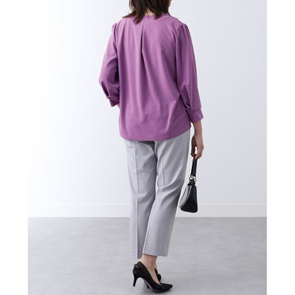 BELLUNA（ベルーナ）の「快適機能付！美脚見えテーパードパンツ（テーパードパンツ）」｜詳細画像