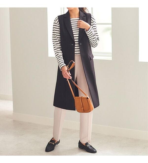 快適ストレッチ！パール調デザインセットアップ - ベルーナ【公式】