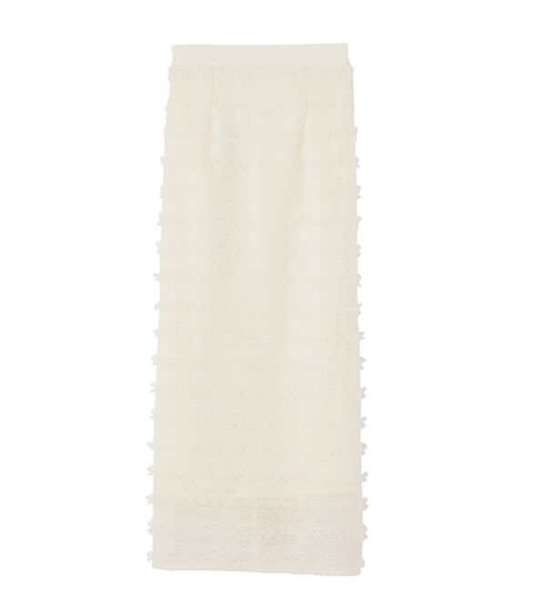 RANAN（ラナン）の「フリルレースナローロングスカート（ロングスカート）」｜詳細画像