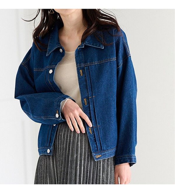 RANAN（ラナン）の「レディライクデニムジャケット（その他ジャケット）」｜詳細画像